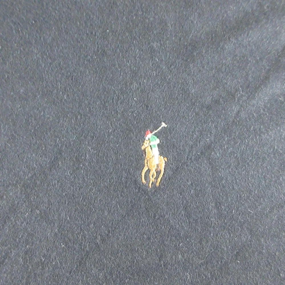 Polo Ralph Lauren Polo Shirt Mens 3XB Black Short Sleeve Cotton Pony Logo Casual